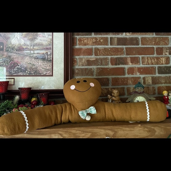 Rare Vintage Large Gingerbread Man 3 Foot Decor - Picture 2 of 9